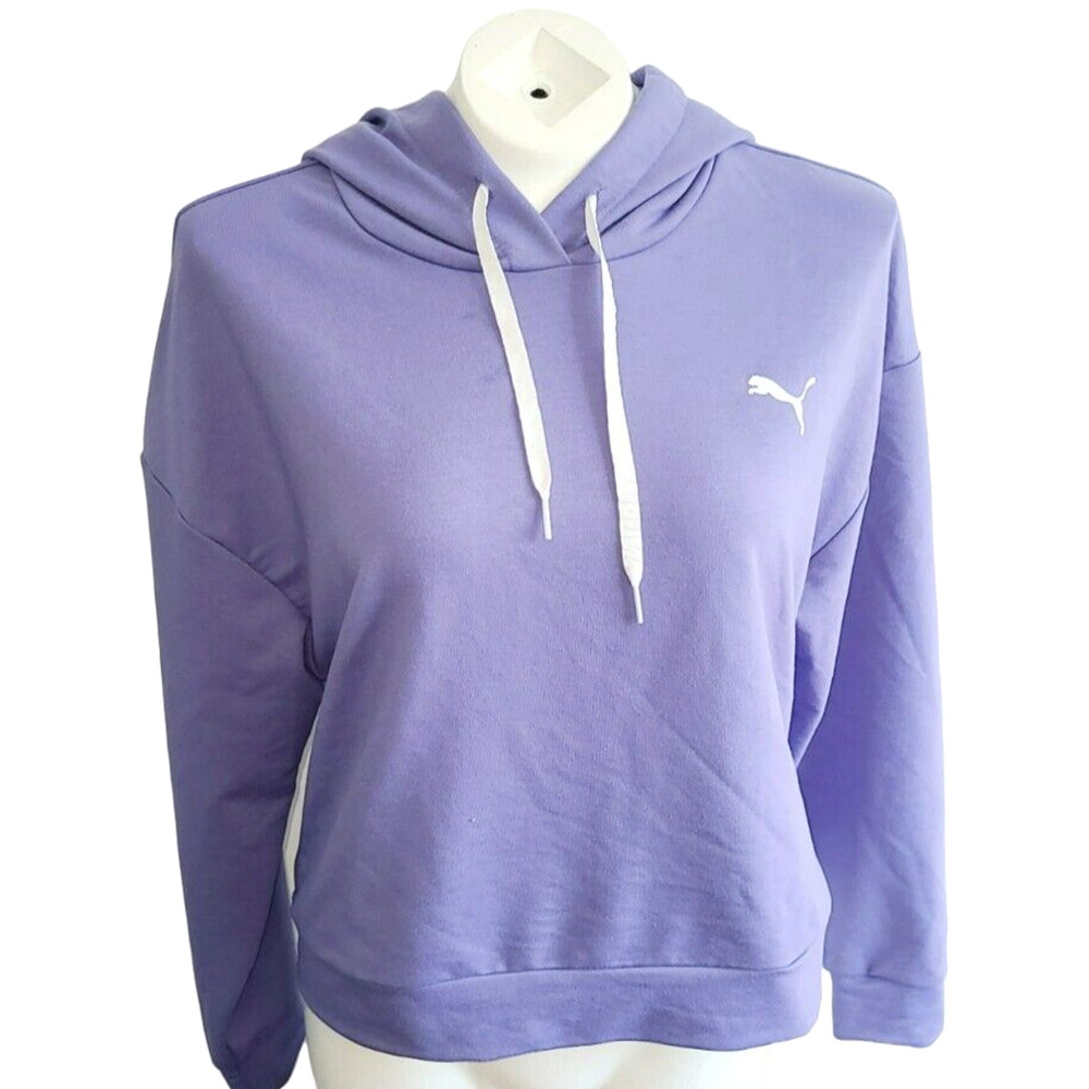 Puma Long Sleeve Pullover Crop Top Hoodie‎ Size M